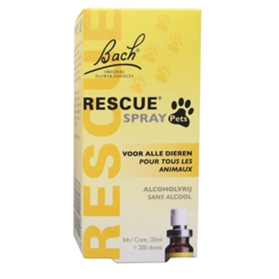 Bach Rescue Spray Pets 20 ML 3 Bach Rescue Spray Pets 20 ML