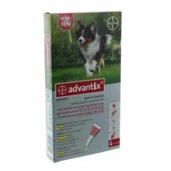 Bayer Advantix Spot On Hond 4 Pipetten -Hondenspullen Serie Winkel bayer advantix spot on hond 4 pipetten 2