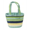 Croci Tas Stro Mand Turquoise / Groen -Hondenspullen Serie Winkel croci tas stro mand turquoise groen