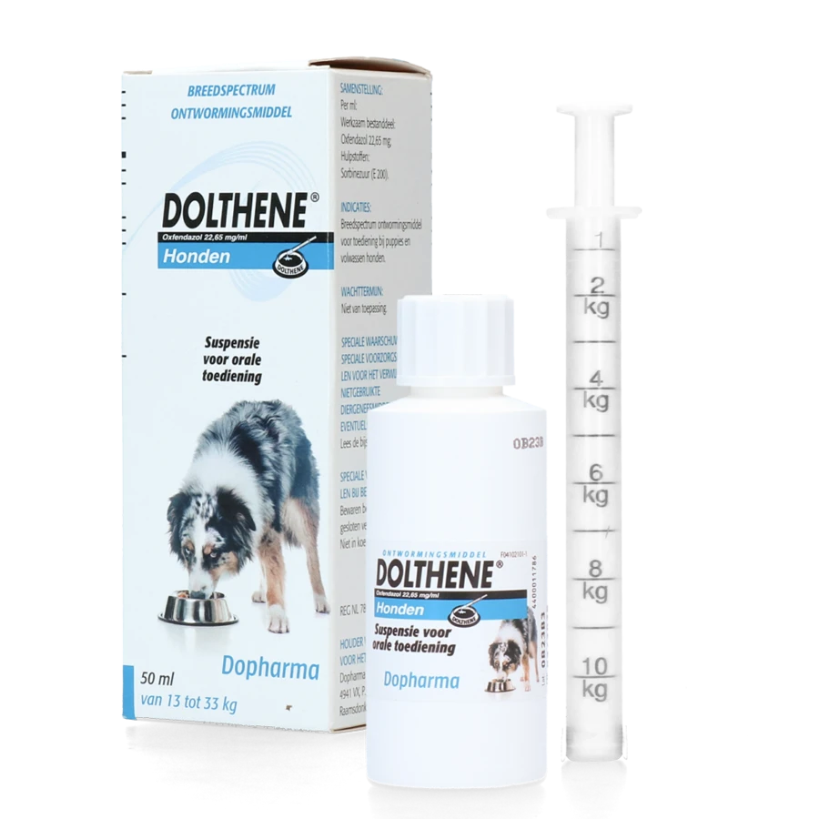 Dolthene Breedwerkende Ontworming Voor Honden - 50 Ml 3 Dolthene Breedwerkende Ontworming Voor Honden - 50 Ml