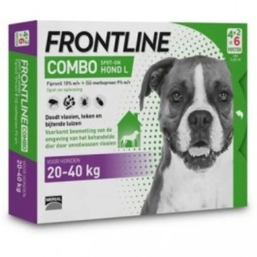 Frontline Combo Spot-On Large 4 Frontline Combo Spot-On Large - Afbeelding 2