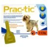 Novartis Prac-tic Teek & Vlo - 3 Pipetten -Hondenspullen Serie Winkel novartis prac tic teek vlo 3 pipetten
